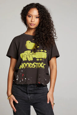 Woodstock - Bird on Guitar Tee