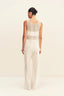 Talitha Scoop Neck Top - Ivory
