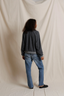 Oversized Ziggy Shrunken Sweatshirt - Dark Heather Grey