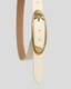Candice Leather Belt - Black Gold
