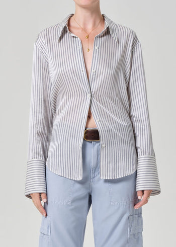 Camilia Shirt - Mirada Stripe
