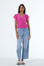 Reyna Top - Electric Fuchsia