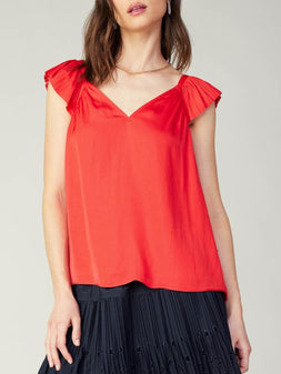 Sweetheart Ruffled Top