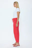 Sabrina Curved Utility Pant - Maraschino