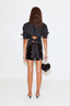 Loch Poplin Button Up - Black