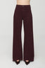 Penny High Rise Wide Leg - Claret
