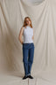 Violet Sweater Rib Top - Heather	Grey