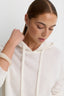 Sloane Cashmere Hoodie - Ivory