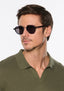 Dakota Sunglasses - Indigo Tortoise Silver Polarized