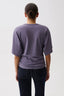 Veronica	Kimono Sleeve Fitted Tee - Acai
