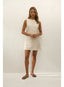 Iria Mini Dress - Lola Pola Dot Cream/Black