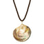Marina Necklace - Brown Shell