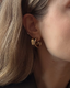Zara Volume Hoops - Gold Plate