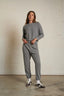 Johnny - French Terry Easy Sweatpant - Heather Grey