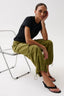 Petra Drawstring Harem Cargo Pant - Deep Moss