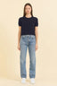 Kadri Cashmere Tee - Navy