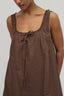 Gabby Dress - Brown Gingham