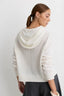 Sloane Cashmere Hoodie - Ivory