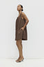 Gabby Dress - Brown Gingham