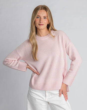 Jessie Boxy Crewneck - Pink