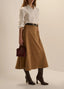 The Aspen Skirt - Camel