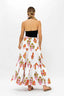 Tiered Maxi Skirt - Dilli Orange