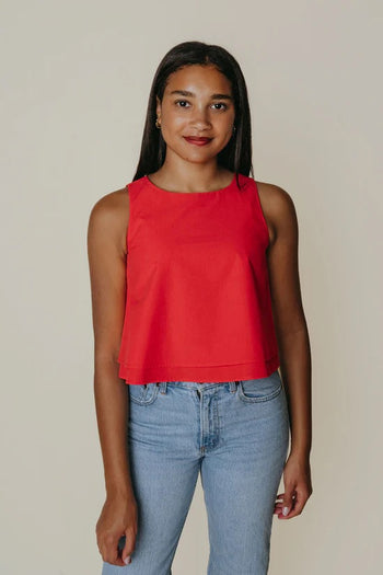 June Top - Red