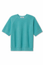 Kennedy	Core Fleece Short Sleeve - Teal Blue