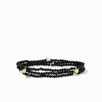 Mini Disc Stretch Wrap Bracelet