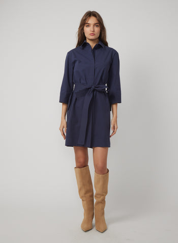 Nova Dress - Slate Blue