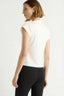 Kenny Asymmetric-Neck Tee - White