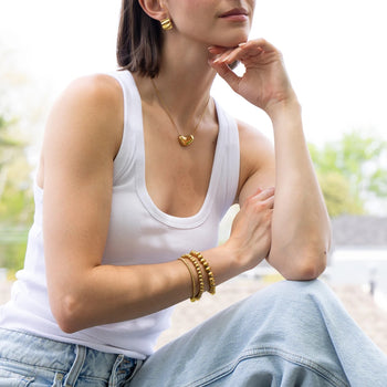 Waterproof Bean Necklace