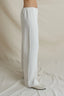 Georgia Crepe Easy Pant - Bone