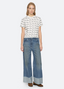 Zayna Denim Straight Leg Jean - Blue