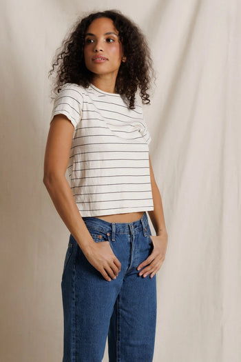 Lisa Top - Natural Stripe