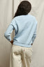 Ziggy - Inside Out Fleece Shrunken Crew - Powder Blue