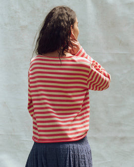 The Sailor Sweater - Punch Stripe