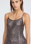 Lili Beaded Tank - Chocolate