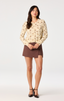 Mary Cardigan - Yellow Floral
