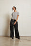 Harley Stripe - Cotton Boxy Crew Tee