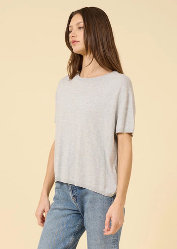 Bianca Tee - Heather Grey