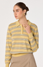 Dora Sweater - Yellow Stripe