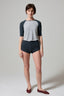 Blake Baseball Tee - Heather Gray