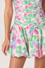 Ella Dress - Pink Green Floral