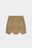 Beep Beep Mini Skirt - Star Gold