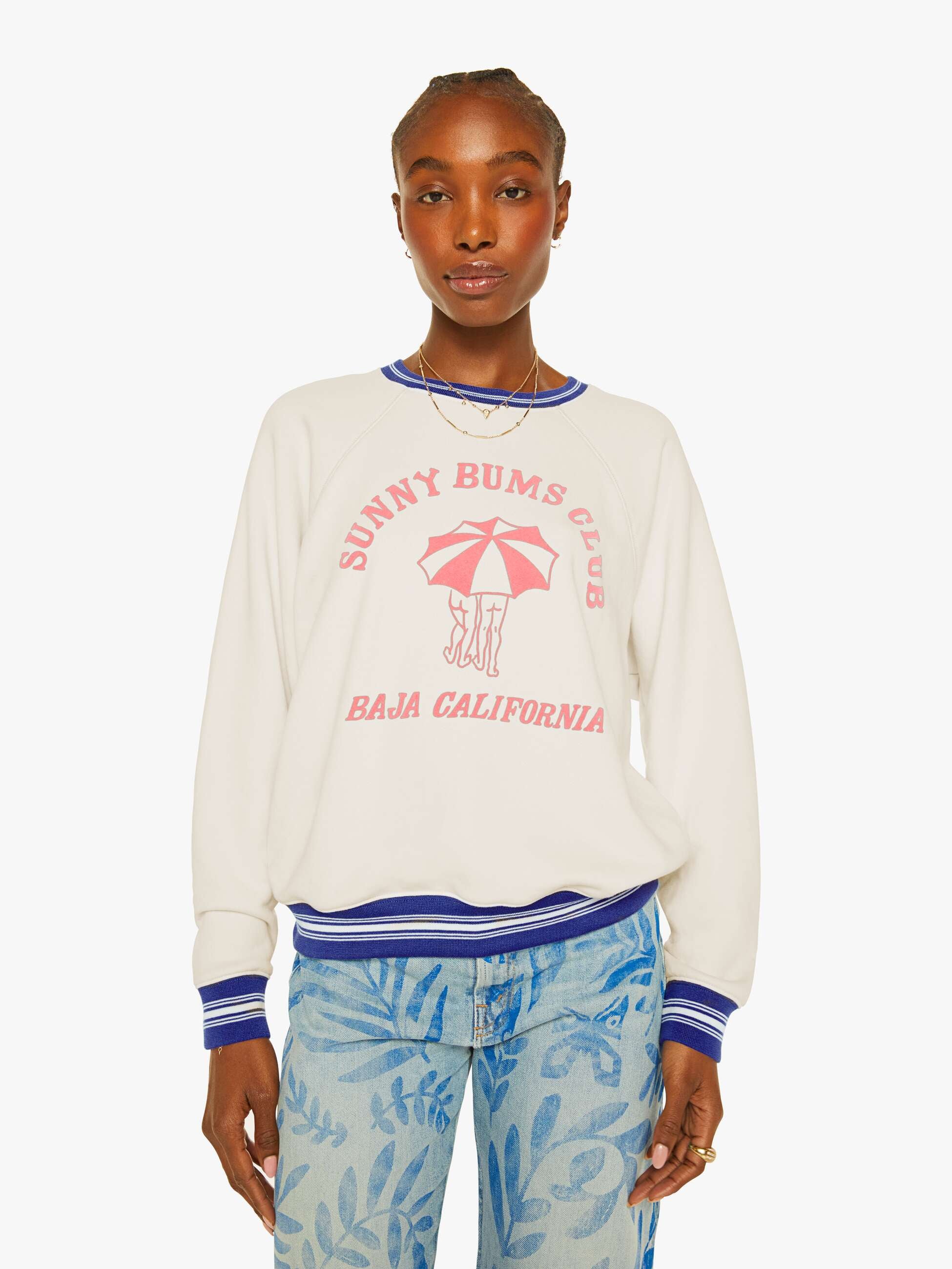 mother - mother ショート トップス The Drop Square Short Sleeve - Over MOTHER