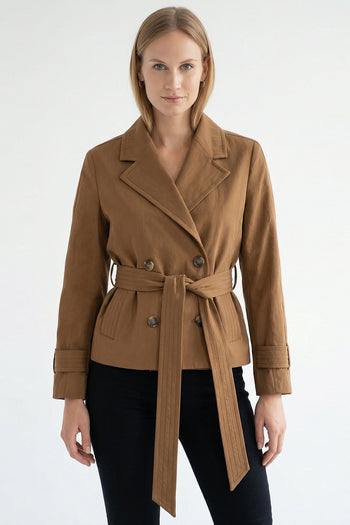Soraine Trench Coat - Camel