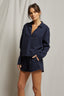 Alison - Tennessee Jersey Collared Shirt - Navy