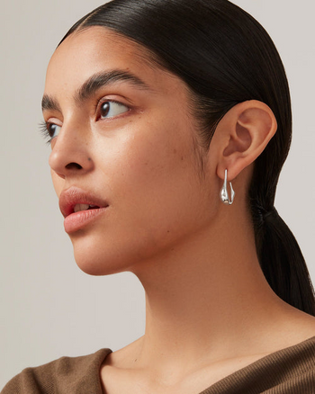 Colette Hoops Small - Silver