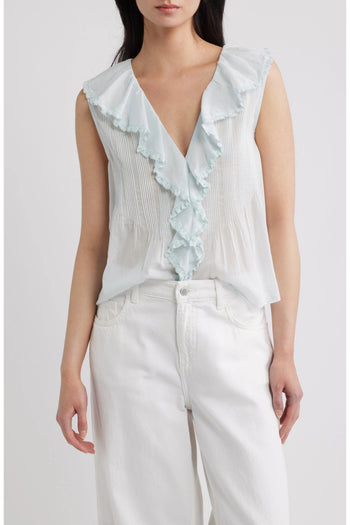 Hilda Top - Alice Blue